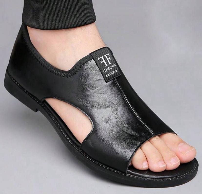 Leather sandals