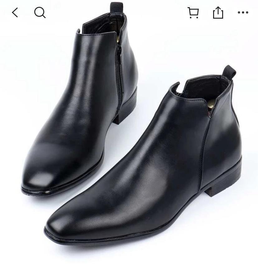 Blue black shoes